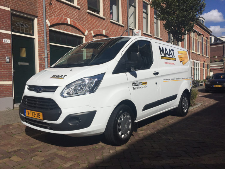 Bedrijfsbus van Maat BV in Vlaardingen